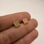 گوشواره میخی مربع مریخی