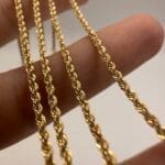 دستبند طنابی ضخامت2