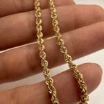 دستبند طنابی ضخامت4