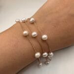 دستبند مروارید پرورشی