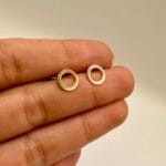 گوشواره میخی دایره