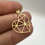 پلاک قلب اوریگامی