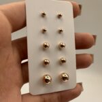 گوشواره میخی گوی