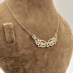 گردنبند متصل طرح بال