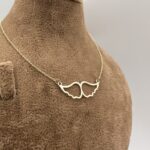 گردنبند متصل طرح بال