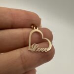 پلاک لاو و قلب کج