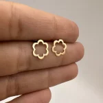 گوشواره میخی گل