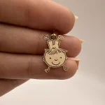 پلاک پسر بچه بازیگوش