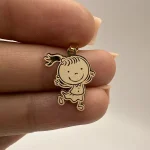 پلاک دخترک خوشحال