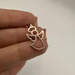 پلاک فرشته دامن بلند