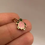 پلاک لاکپشت میناکاری