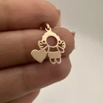 پلاک فرشته و قلب