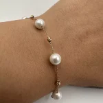 دستبند مروارید و گوی البرنادو