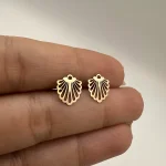 گوشواره میخی صدف