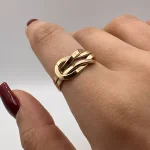 انگشتر گره تخت نمادار