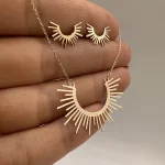 نیم ست طرح خورشید