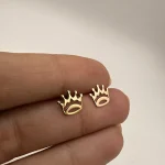 گوشواره میخی تاج