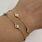 دستبند لوزی