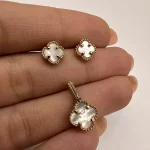 نیم ست ونکلیف سفید