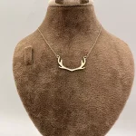 گردنبند متصل طرح شاخ گوزن