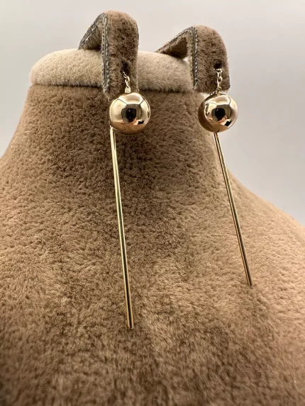 گوشواره گوی میخ بلند