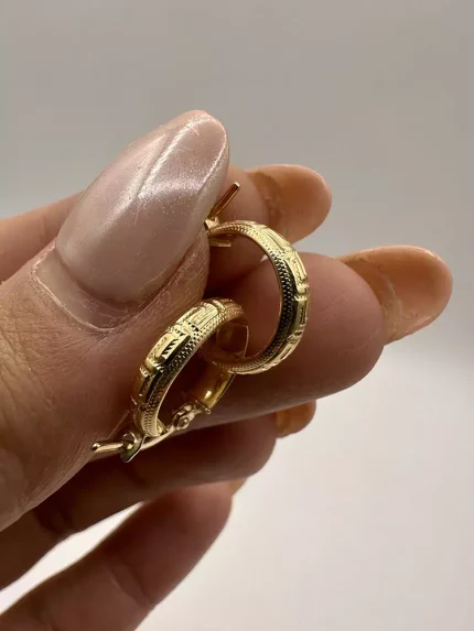 گوشواره حلقه ای دور ورساچ