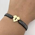 دستبند کادوئی میوکی طرح قلب تیفانی