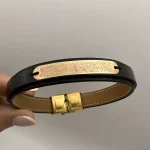 دستبند چرم طرح و ان یکاد