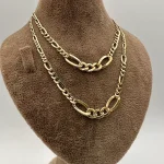 زنجیر فیگارو کنیک دو حلقه درشت