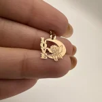 پلاک فرشته و ماه