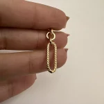 پلاک تراشدار بیضی کشیده طرح 2