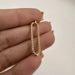 پلاک تراشدار بیضی کشیده طرح 4