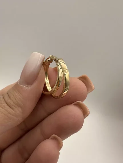 گوشواره حلقه ای کارتیه لاو