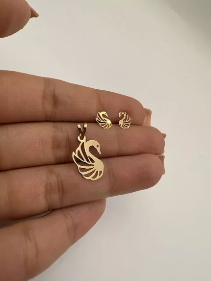 نیم ست لیزری طرح قو