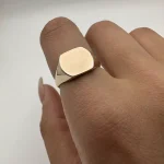 انگشتر بیضی