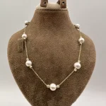 گردنبند مروارید و گوی البرنادو