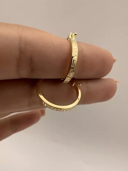 گوشواره حلقه ای دور ورساچ