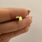 پیرسینگ گوش طرح قلب