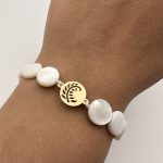 دستبند کادوئی طرح برگ