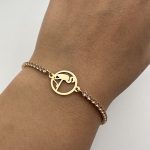 دستبند کادوئی طرح فلامینگو