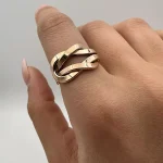 انگشتر گره تخت نمادار