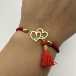 دستبند کادوئی طرح دو قلب