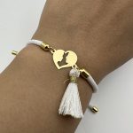 دستبند کادوئی طرح قلب