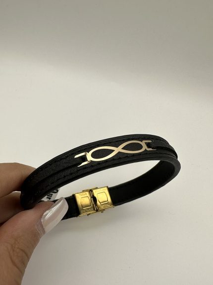 دستبند چرم طرح 31
