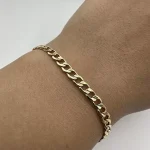 دستبند کارتیه تخت 4.5 میل