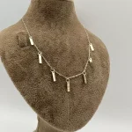 گردنبند آویز مستطیل