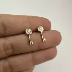 گوشواره میخی کلید