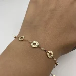 دستبند حلقه کارتیه و گوی