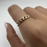 انگشتر کارتیه سبک نمادار کد 1