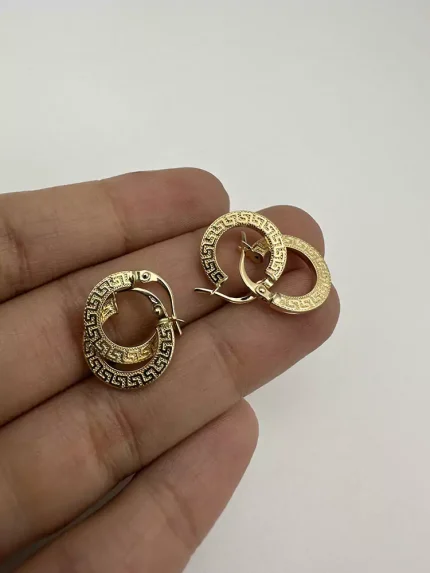 گوشواره تخت حک ورساچ